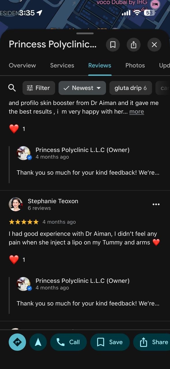 Google review for Dr. Aiman Aijaz (10)