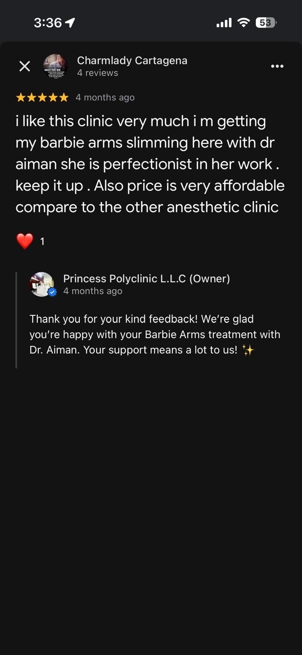 Google review for Dr. Aiman Aijaz (11)
