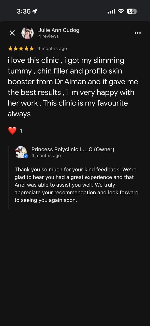 Google review for Dr. Aiman Aijaz (9)